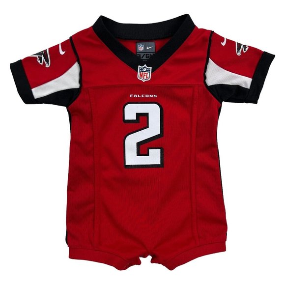 Nike On Field One Piece 3/6M Jumper Baby #2 Matt Ryan NFL Atlanta Falcons - Picture 16 of 16